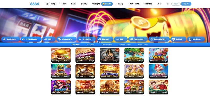 Khám phá các trò chơi trên 6686 