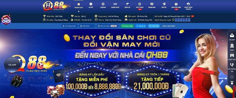 Ưu Điểm Của Nhà Cái QH88