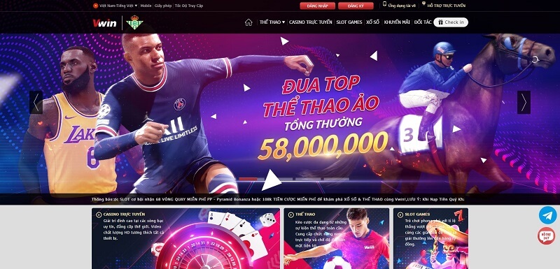 Các ưu điểm gây ấn tượng mạnh với người chơi tại Vwin 