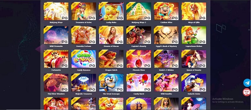 Slot games với tỷ lệ thắng cao 